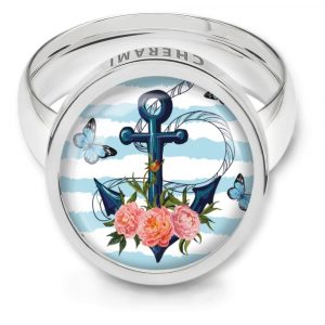 Ring Karibik Anker - maritimer Stil