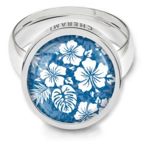 Ring für Damen, Schmuck mit Floral Print