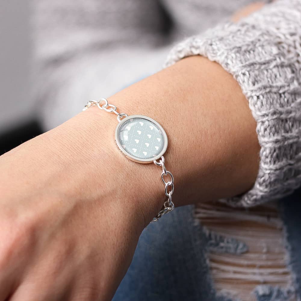 Armband mit Motiv, suesses Geschenk zum Valentinstag