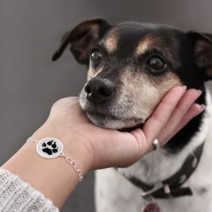 Abdruckschmuck von CherAmi, personalisiertes Armband mit Handabdruck