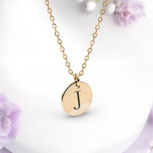 Coin Kette J Gold Damen Edelstahl vergoldet Cherami