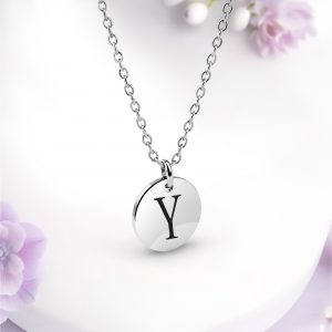 Coin Kette Y Silber Damen Edelstahl 316L Cherami